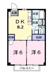 東松阪駅 徒歩25分 2階の物件間取画像